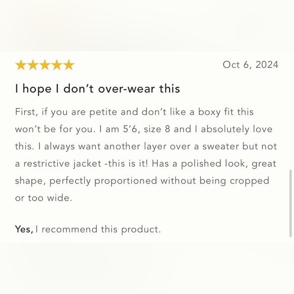 NWT Size OS - By Anthropologie Boxy Jacket - Picture 7 of 16